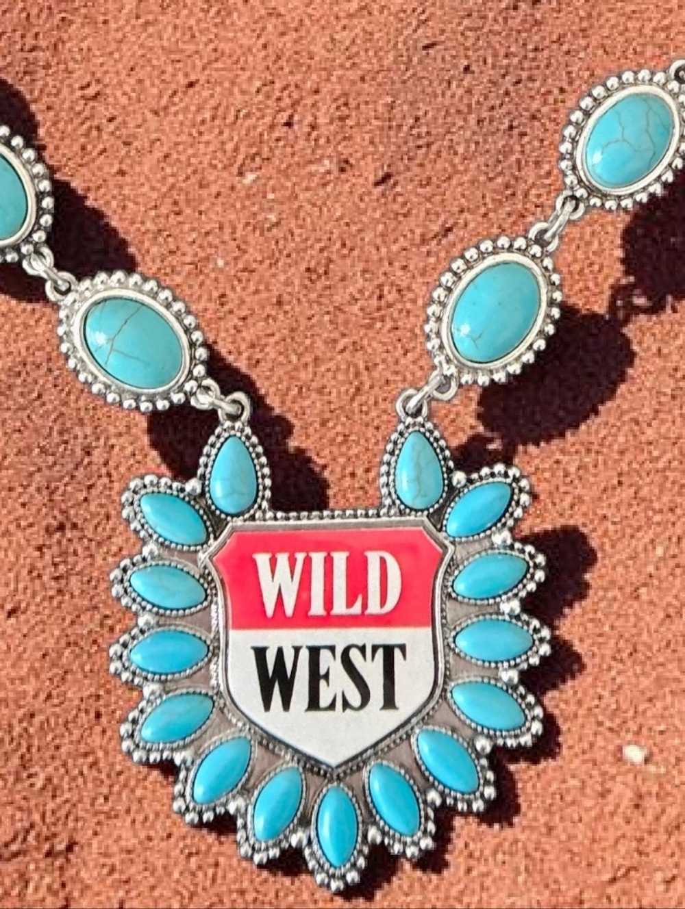 TURQUOISE NECKLACE 14" - 16"